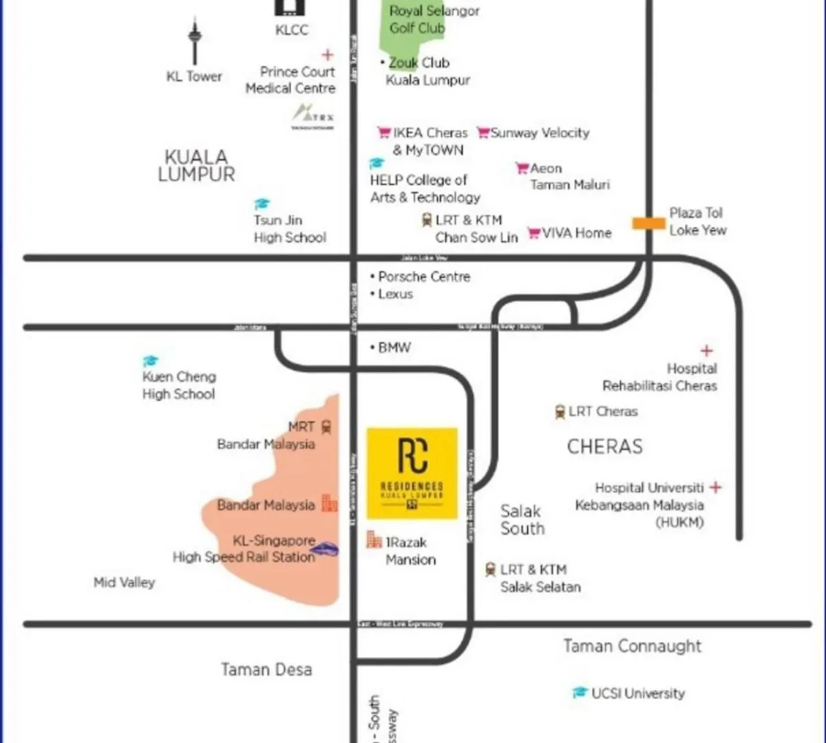 Apartment Razak Residence Kl Area Cozy & Simple Rc B2 18 Kuala Lumpur Malaysia